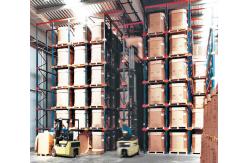 China Distribution Center Drive In Pallet Rack , High Density Racking System supplier