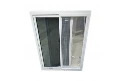 China 80mm Pvc Design Upvc Double Glazed Sliding Windows supplier