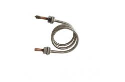 China Coaxial Cooler Heat Exchanger , Refrigerator Heat Exchanger Spiral Twisting Construction supplier