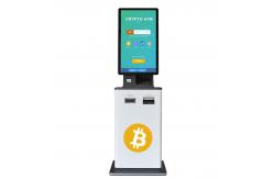 China Win10  LCD Smart Self Service Kiosk Touch Screen Payment Kiosk Floorstanding supplier