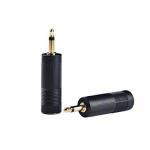 1/ 8 Inch Male to 6.35 mm Female Audio Cable Connectors , Mono Jack Adapter for sale