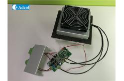 China Compact 100W 48VDC Thermoelectric Air Conditioner With Controller And Cover supplier