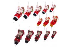 China Climbing Rope Santa Claus Toys 100% Polyester Plush Material Customized Size supplier