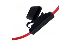 China APX Maxi Blade Fuse Holders / 8 Awg Inline Fuse Holder PVC Splashproof supplier