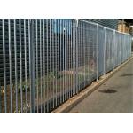 D Type Q235 Steel Palisade Fence Panels 2700mm Height for sale