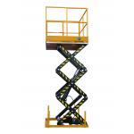 881lbs Electric Lift Work Table High Travel Lifts With Safety Handrail 1700x1000mm for sale