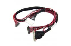 China 20pin 30pin Custom Cable Assemblies LCD LVDS Shield Flat Flexible supplier