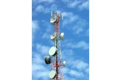 China Q235 Angle Steel 3 Legs Telecommunication Lattice Tower supplier