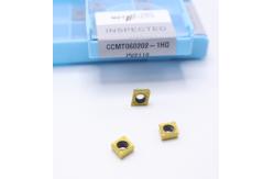 China Superior Wear Resistance Metal Ceramic Turning Inserts Lathe Turning Tools CCMT060202-1HQ supplier