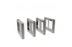 China RS485 TCP Face Recognition Swing Barrier Turnstile AC 220V supplier