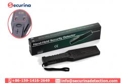 China LED Signal Alarming Security Metal Detector Wand Power Supply By 9V Battery supplier