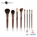OEM Cosmetic Makeup Brush Set 8pcs Professional Eyeshadow Brush Private Label for sale