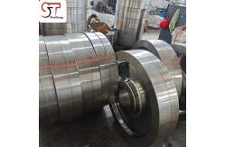 China Heavy-Duty Crane Wheel Forged by Open Die Process supplier