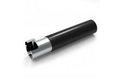 China 28mm PE plastic coated lean pipe cheap price ABS coated lean tube supplier