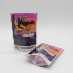 Stand Up Smell Proof ziplockk Pouches Child Proof Mylar Zipper Pouch