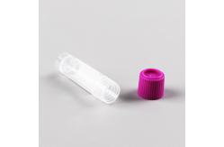 China Gamma Sterilization Sample Collection Self Stand Freezing 1.8 Ml Cryogenic Vials supplier