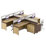 modern 4 seater office workstation table furniture for sale
