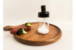 China The Lid Comes With A Plastic Spoon Customizable Manual Spice Jars supplier