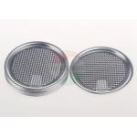 Aluminum 73mm Easy Peel Off Lid For Pet Plastic Jar Sealing FDA Approved for sale