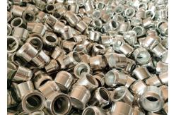 China Zinc Plated ML08 Steel Ring Grooved Lock Bolt Collar For Mining Industry supplier