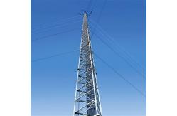 China Telecom Communication Guyed Wire Tower Steel 30M Lattice Triangle Triangular Mast supplier