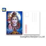 Customized 5D Effect 3D Lenticular Postcards 157g Coated Paper 5D Effect for sale