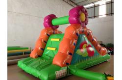 China Small Size Inflatable Caterpillar Dry Slide With Digital Printing Eco - Friendly supplier