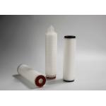 Beer Membrane Pleated Filter Cartridge , Food Service Water Filters OD 69mm for sale