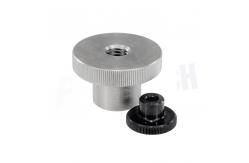 China DIN466 DIN 466 Knurl Thumb Nuts Knurled Nuts Metric Knurled Nuts With Collar supplier
