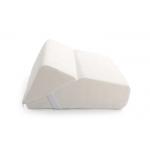 Backrest Triangle Wedge Pillow , Colorful Velboa Memory Foam Wedge Cushion Customized Logo for sale