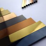 8ft U Profile Stainless Steel Tile Trim ASTM Standard SS Tile Edge Trim