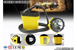 China Strong Brightness CREE LED Mining Lamp , Low Power Warning Mining Cap Lights supplier