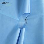 Blue 100% Polypropylene PP Spunbond Non Woven Fabric For Medicals for sale