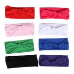 Black Green Red Bow Headband Children Hair Accessory Logo Customized