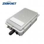 Video Transmitter And Receiver Long Range 43dBm IP67 20-40km 82Mbps 2T2R AES 64 Nodes Mesh Base Station for sale