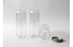 China Soft Drinking Plastic + Aluminium Beverage Cans , Diameter 56mm / thickness 0.23mm supplier