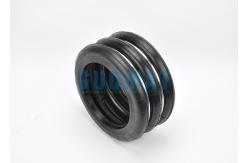 China Double Pcs Steel Girdle Ring Industrial Air Springs / Air Bags 3 Convolution supplier