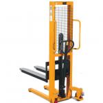Hand Stacker 1000kg Load Mini Manual Lift Pallet Stacker for sale