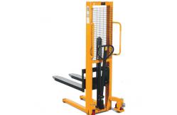 China Hand Stacker 1000kg Load Mini Manual Lift Pallet Stacker supplier