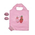 Dual Handle Fruit Foldable Shopping Bag Water Resistant Polyester Tote
