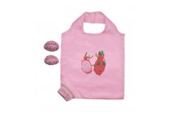 China Dual Handle Fruit Foldable Shopping Bag Water Resistant Polyester Tote supplier