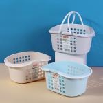 Bathroom Storage Simple 24*17.5*11.5cm Plastic Bath Basket for sale