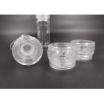 (KPL-015) Refillable PC Grinder Caps Modern Round Shape Clear Or Black for sale