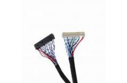 China Copper Conductor LVDS Cable in Black for Stable and Durable Connection supplier