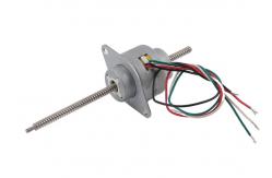 China Low Noise Linear Stepper Motor High Thrust 25mm With Through Shaft supplier