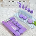 Hot Stamping 50ml Plastic Bottle for Customized Color Skincare Travel Set for sale