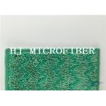 W Shaped jacquard Microfiber Wet Mop Pads 80% polyester 20% polyamide