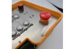 China 24 Buttons DC12V 100m Heavy Equipment Remote Control For Hoist Crane supplier