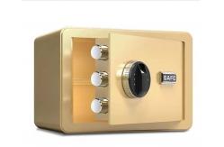 China 25cm Height Password Office Fingerprint Lock Box Anti Theft supplier