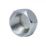 Hexagon C45  5/8  JIC thread 37 degree  blocking pipe end cap nut for sale